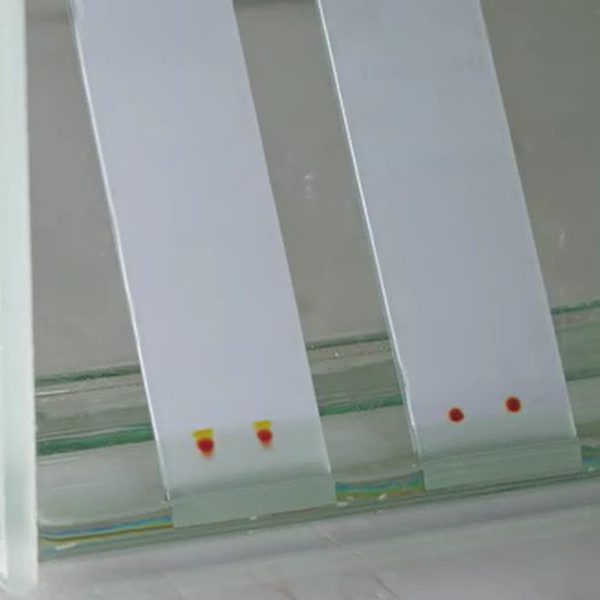 Standard for the testing of chromatographic plates